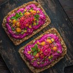 Purple Sweet Potato Hummus