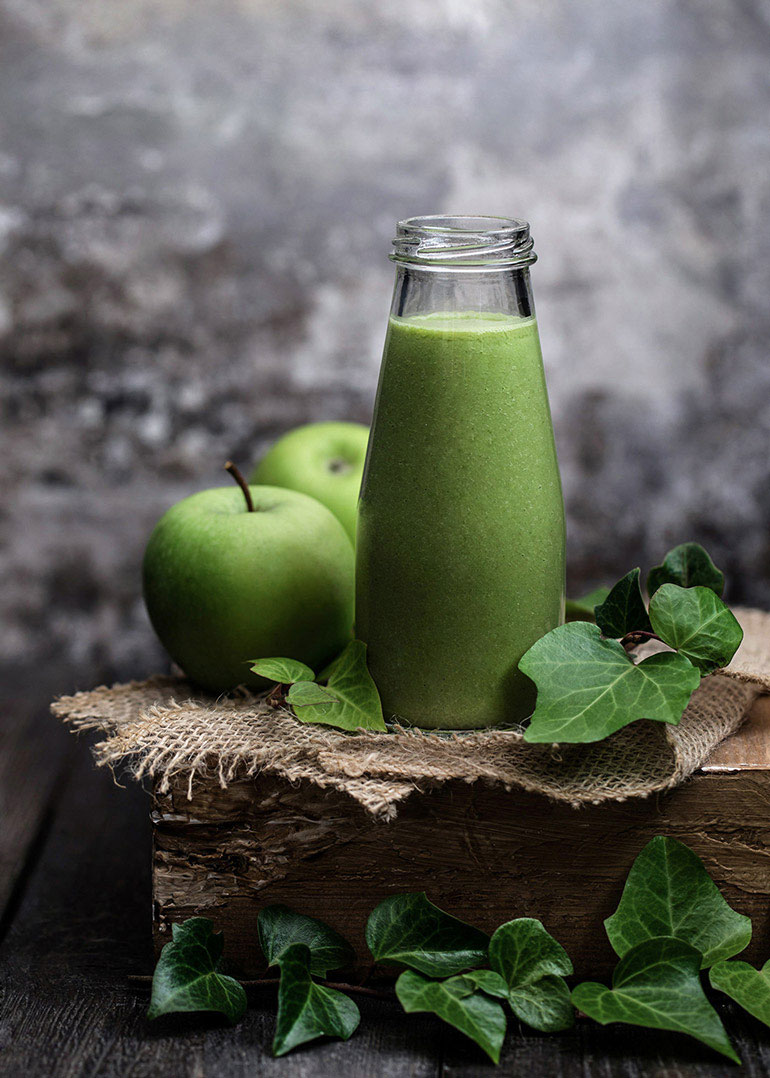 Green Power Smoothie Jar