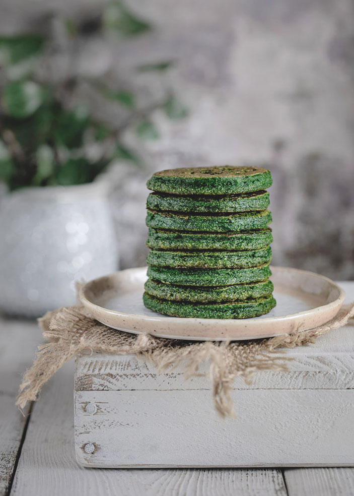 Chickpea Flour Spinach Pancakes