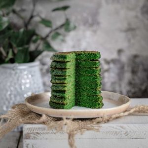 Chickpea Flour Spinach Pancakes