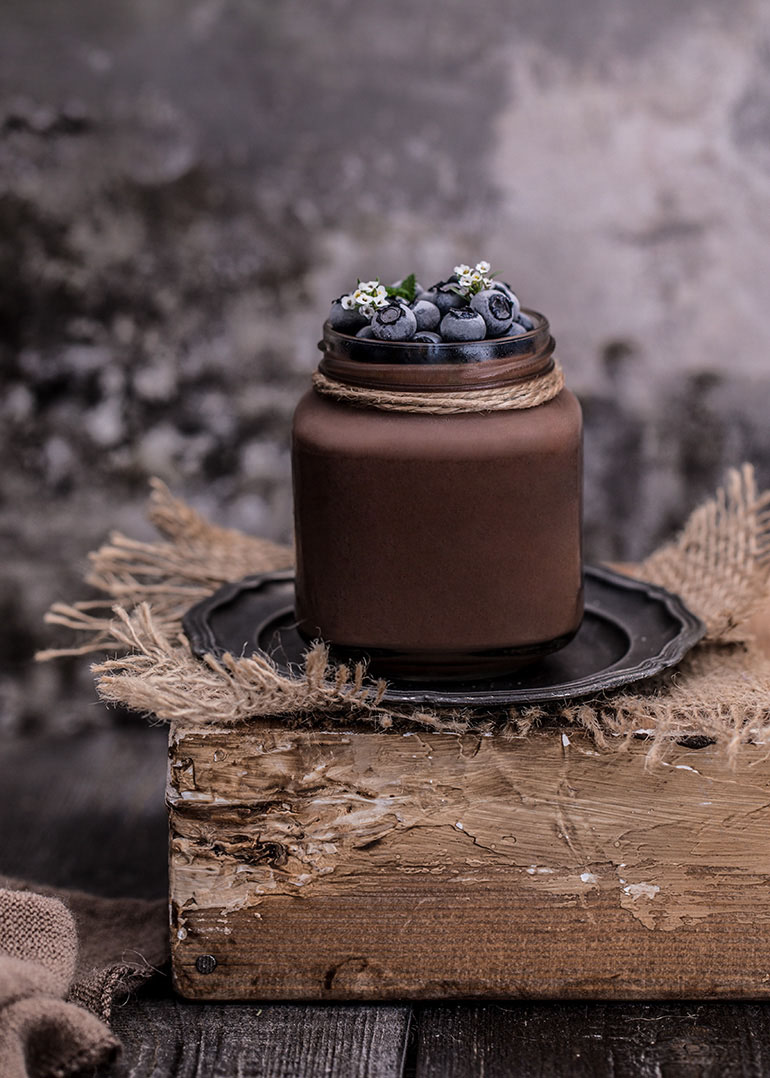Silken Tofu Chocolate Pudding | Rainbow in My Kitchen
