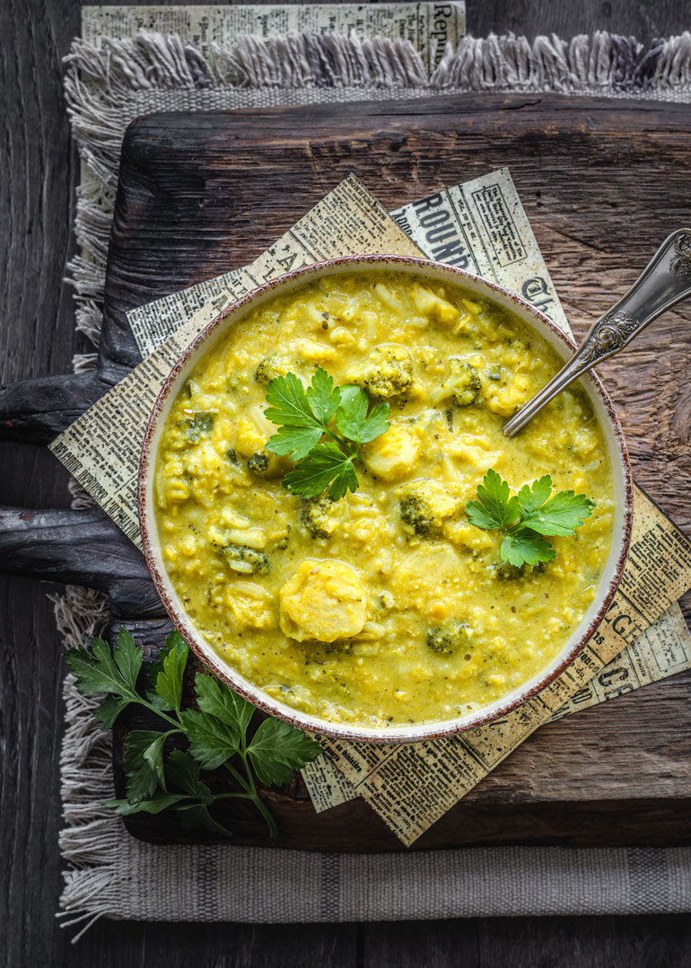 Easy Lentil & Rice Stew